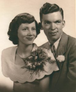 Imogene and Lawrence Porter - August 26, 1950